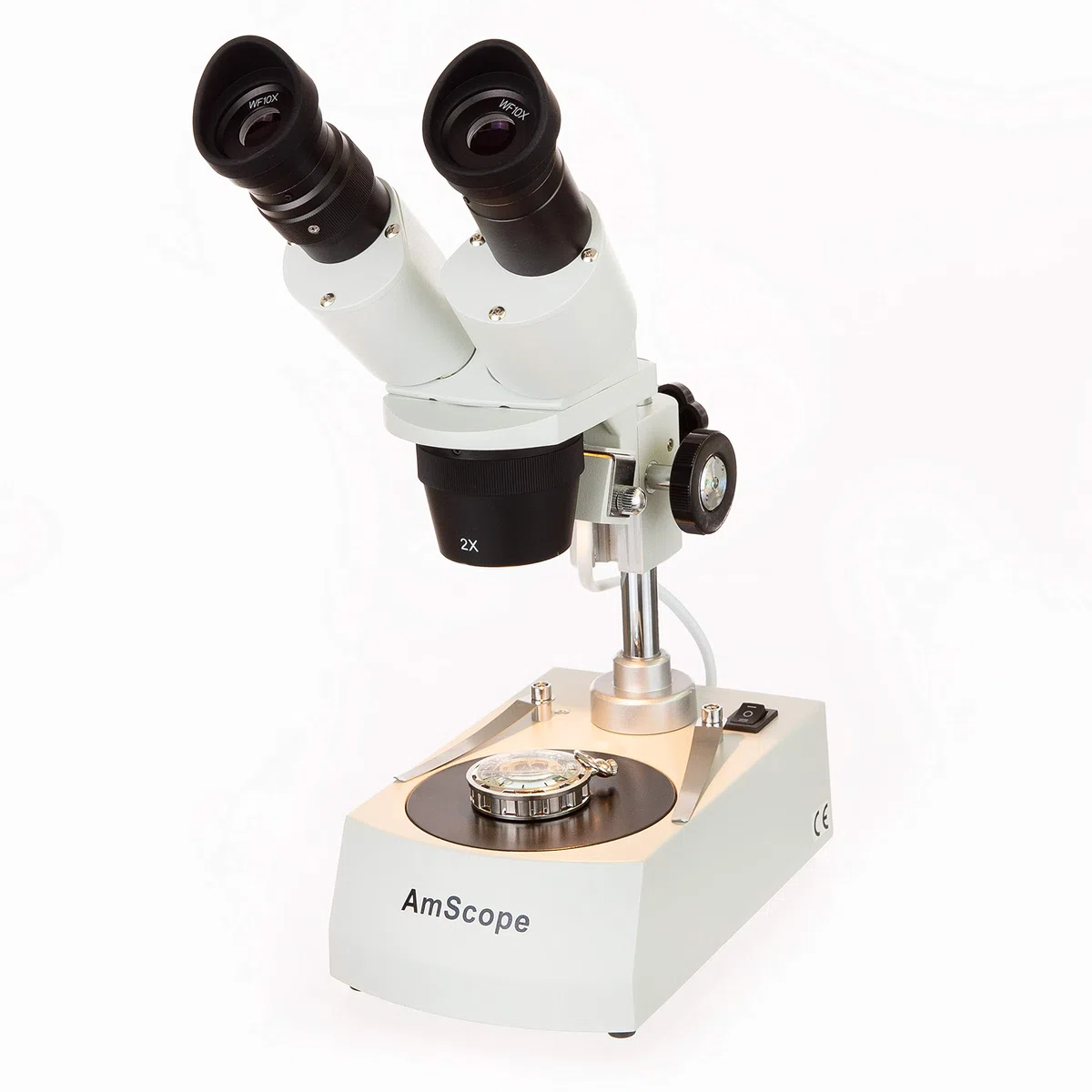 AmScope SE306R-PE-20X ​​40X Microscopio est-reo Dos Luz Con Usb de la c-mara