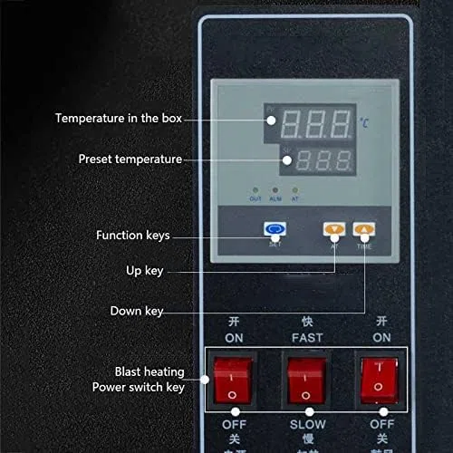 Incubadora de laboratorio con control inteligente de temperatura para crecimiento microbiano y germinación de semillas