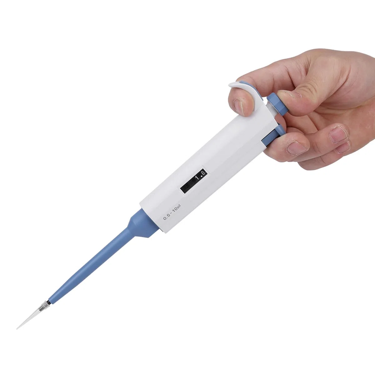 Pipeta Ajustable Manual de unCanal para Herramienta de Laboratorio de 0,5 a 10 Ul