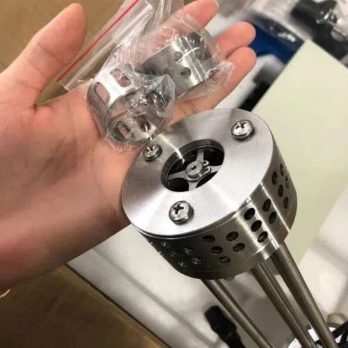 Mezclador de alta velocidad 40L 220V del homogeneizador de la emulsificación del esquileo de JRJ300-SH Digital del laboratorio