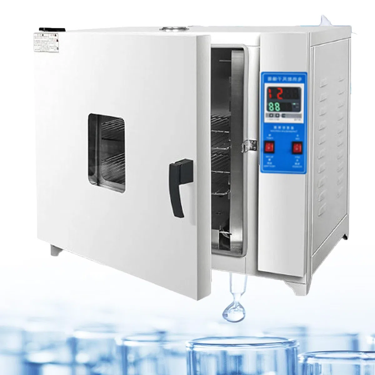 Horno de Secado rápido de Temperatura Constante para Uso Industrial/de Laboratorio, Horno de Secado, Horno de Laboratorio (15,6 L/46 L/70 L y 136 L), Horno de Secado de convección 15L