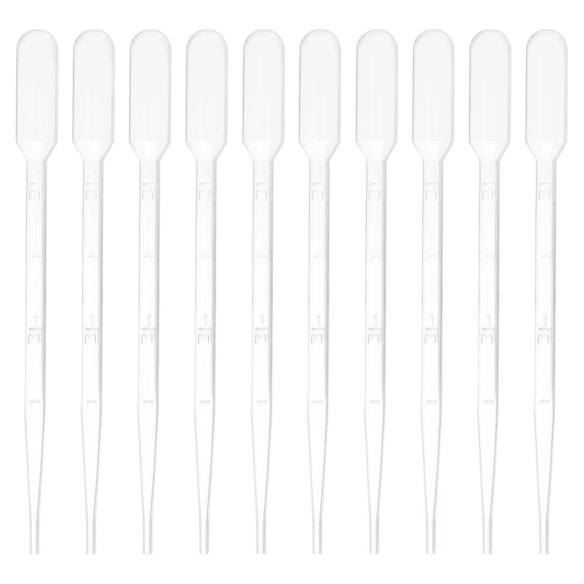 PATIKIL Transferencia Desechables Pipetas, 300uds 2ml LDPE Polietileno Plástico Pipeta para Transferencia Líquido para Laboratorio, Química, Transparente