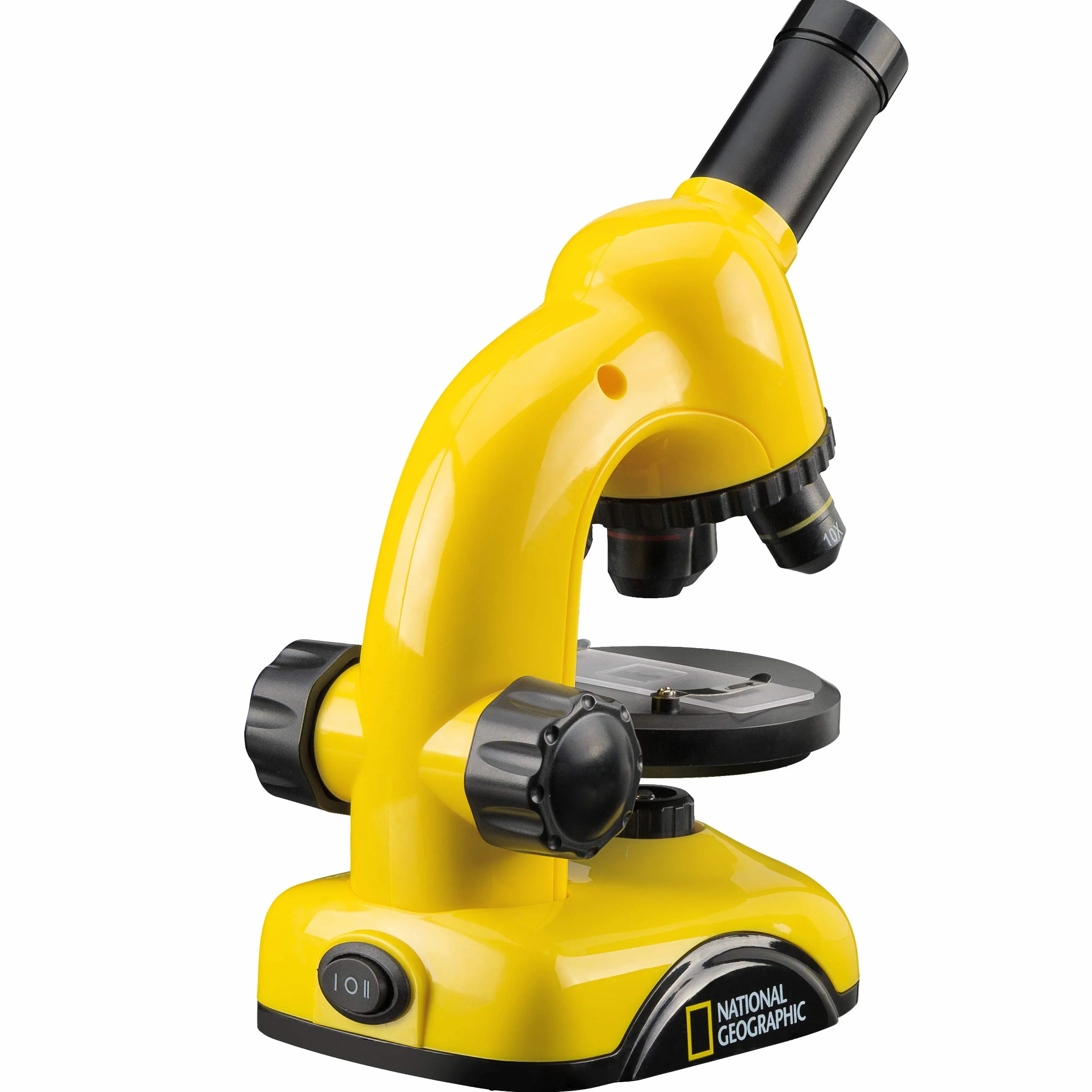 National Geographic Microscopio 40x-800x con Soporte para cámara de Smartphone y Accesorios para un fácil Inicio en el microscosmos
