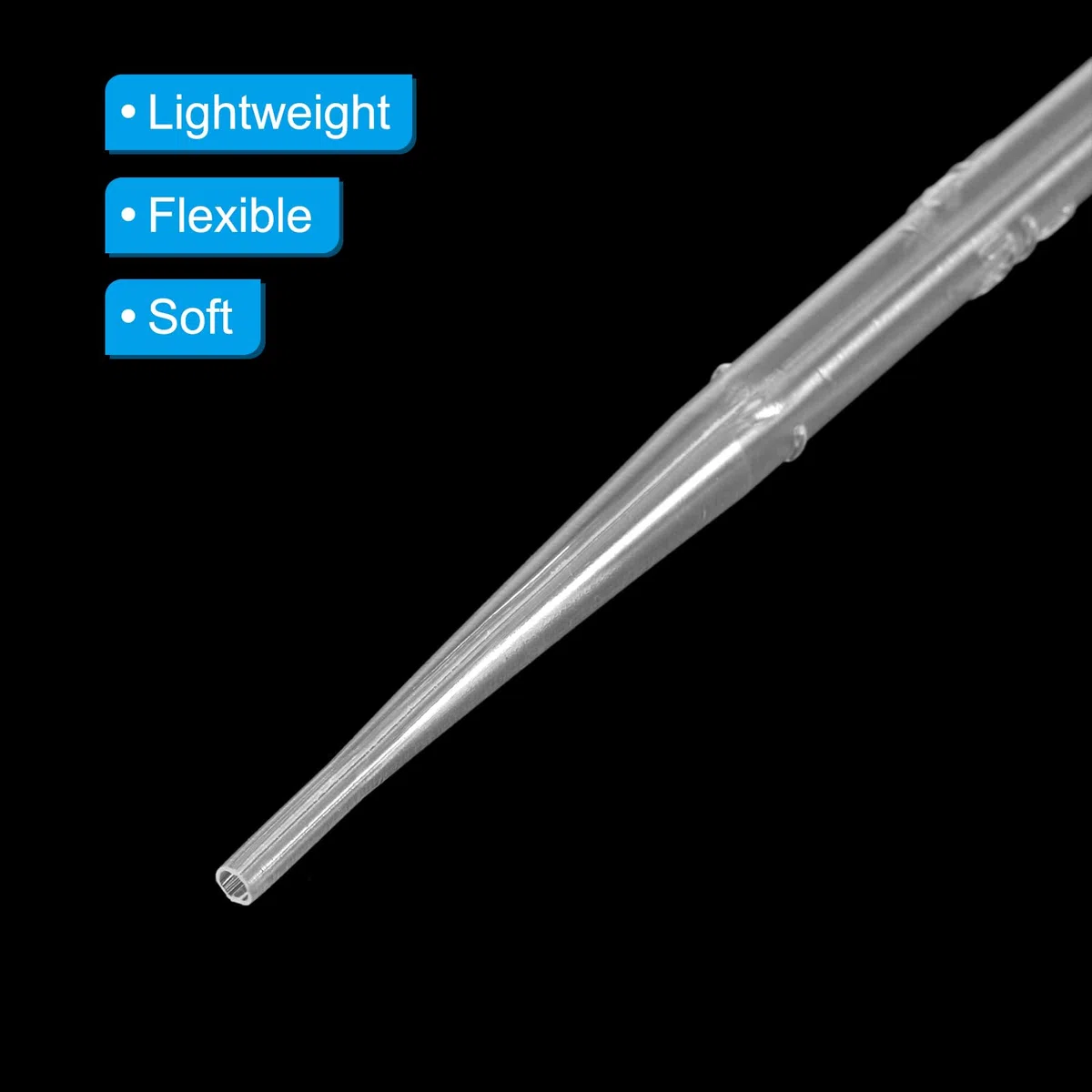 PATIKIL Transferencia Desechables Pipetas, 300uds 2ml LDPE Polietileno Plástico Pipeta para Transferencia Líquido para Laboratorio, Química, Transparente