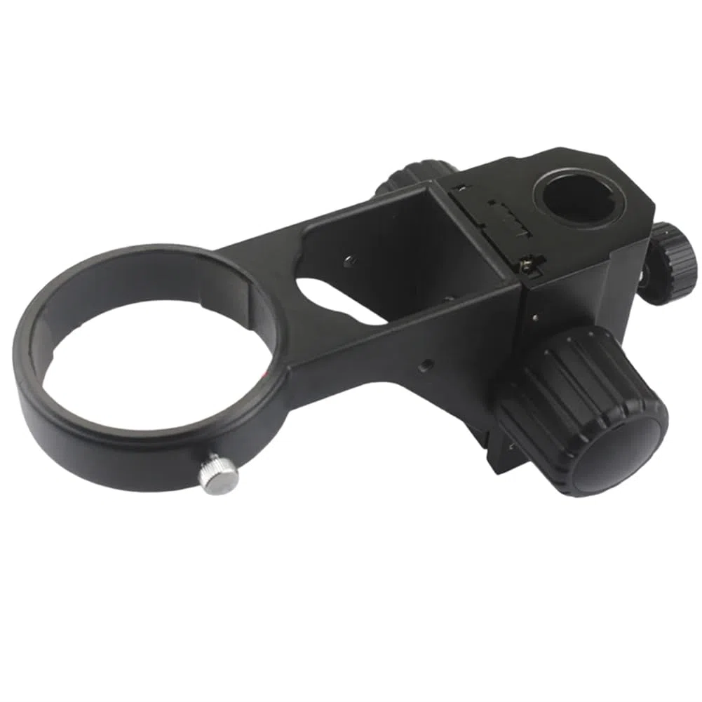 Soporte para Cabezal de Microscopio Estereoscópico, Brazo de Ajuste de Enfoque, Anillo de Microscopio, Soporte de Mandril, Diámetro 76 Mm, 25 Mm, Accesorios.