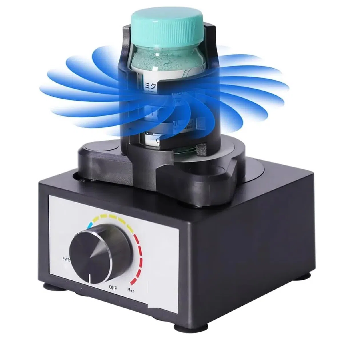 Vortex - Mezclador de pintura manos libres, 300-2400 RPM, velocidad de tres etapas, ideal para laboratorio, esmalte de uñas y uso en laboratorio, capacidad de 10-100 ml