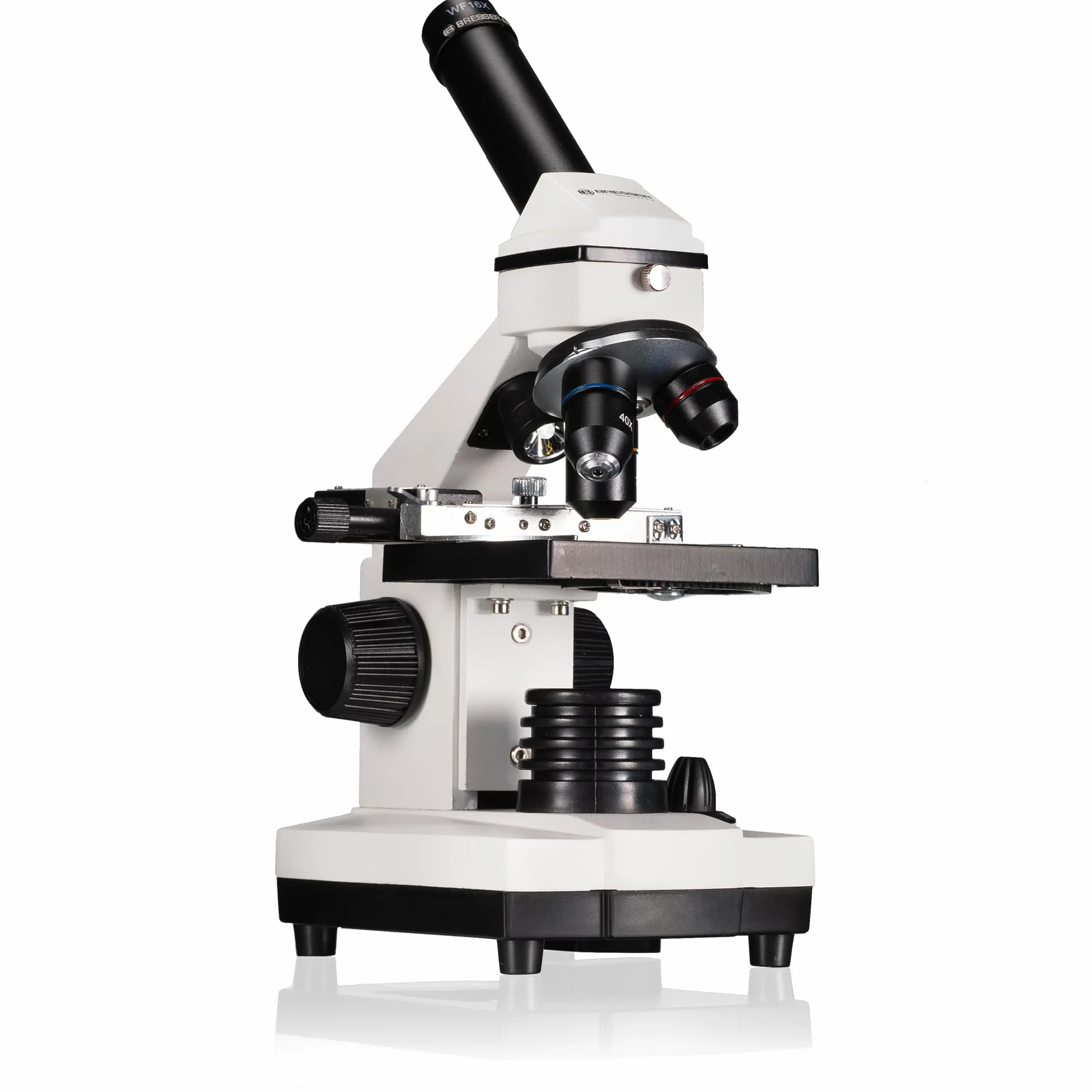 Bresser Biolux NV 20x-1280x Microscopio, Blanco