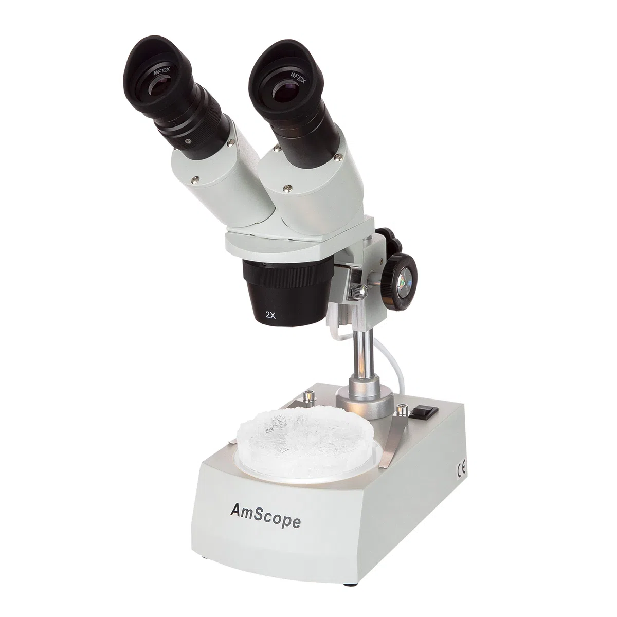 AmScope SE306R-PE-20X ​​40X Microscopio est-reo Dos Luz Con Usb de la c-mara